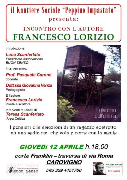 Incontro con L'autore Francesco Lorizio