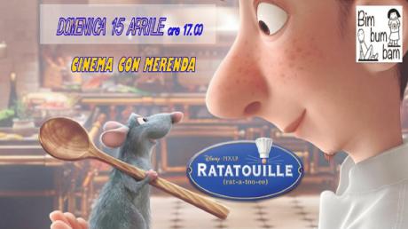 RATATOUILLE. CINEMA CON MERENDA