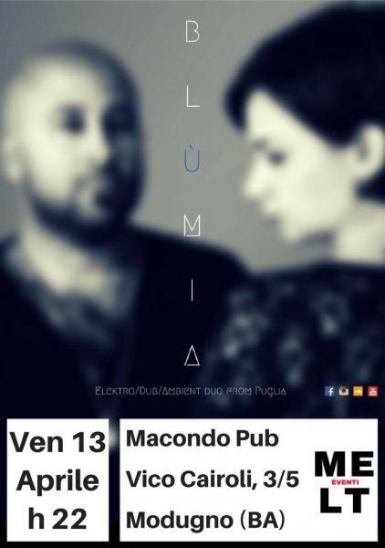 Blùmia electro soul live @ Macondo - pub indipendente - Modugno (BA)