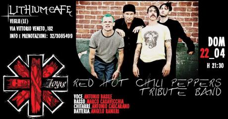 JOY18 (Red Hot Chili Peppers Tribute Band) Live Lithium Cafè, Veglie (Le)