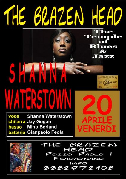 Jazz  e Blues al Brazen Head - Shanna Waterstown