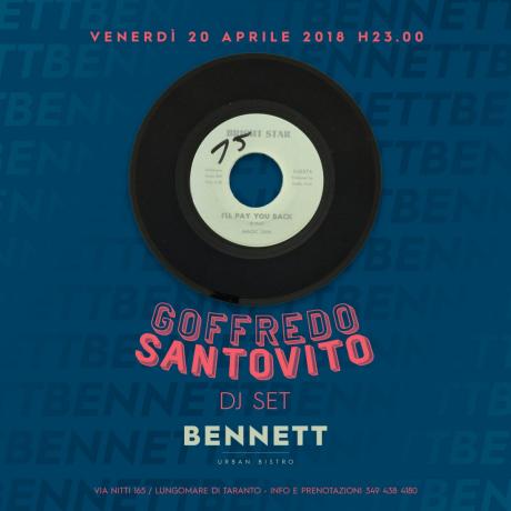 Goffredo Santovito dj set al Bennett