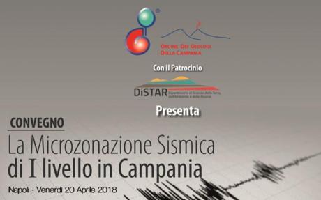 Convegno "La Microzonazione Sismica di I livello in Campania"