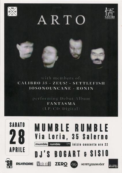 ARTO (members from CALIBRO 35, ZEUS, IOSONOUNCANE, RONIN) live al Mumble Rumble di Salerno