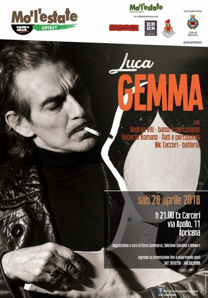 XXV edizione di Mo’l’estate Spirit Festival: Luca Gemma torna in Capitanata, tra musica e degustazioni