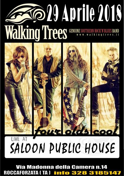 Walking Trees live at Saloon Public House