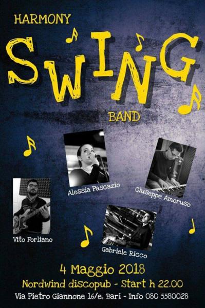 Harmony Swing band in concerto al Nordwind