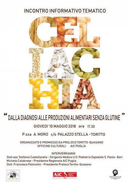 celiachia: dalla diagnosi alle produzioni alimentari