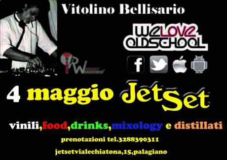 Vinili e food con Vitolino Bellisario dj