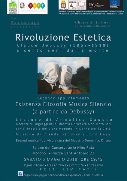 Rivoluzione Estetica 2 / Esistenza Filosofia Musica Silenzio (a partire da Debussy)