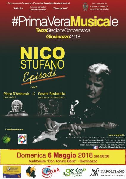 Nico Stufano - “Episodi” con Cesare Pastanella e Pippo D’ambrosio.