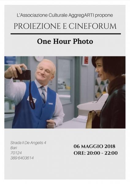 Proiezione e cineforum: "One Hour Photo"