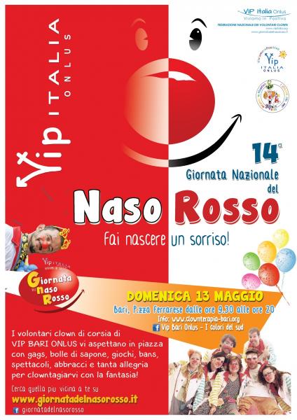 "14^ Giornata Nazionale del Naso Rosso - VIP Bari"