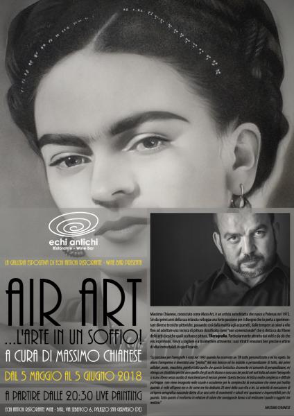 AIR ART…L’ARTE IN UN SOFFIO! – A CURA DI MASSIMO CHIANESE