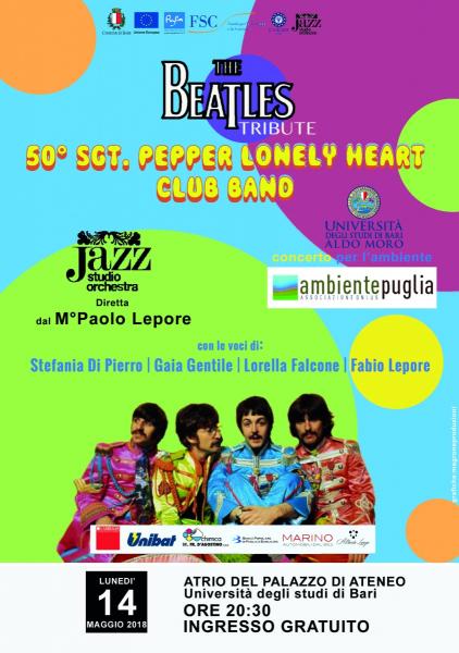THE BEATLES TRIBUTE - 50° SGT. PEPPER LONELY HEART CLUB BAND