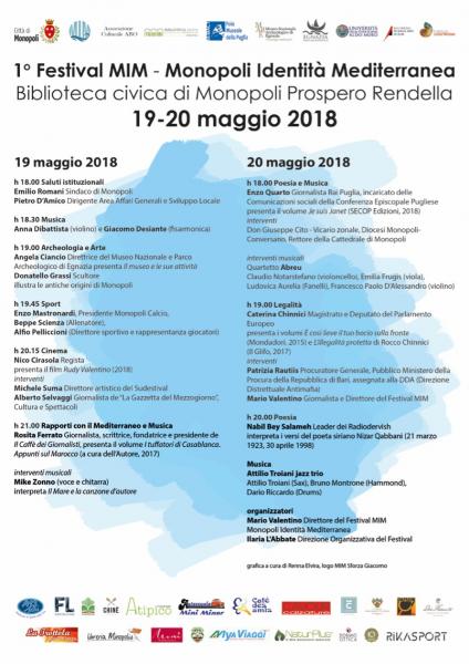 Festival Monopoli Identità Mediterranea