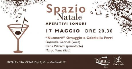 Aperitivi Sonori - NANNARÈ Omaggio a Gabriella Ferri
