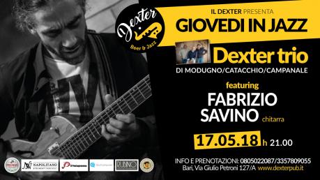 IL DEXTER presenta Dexter Trio featuring Fabrizio Savino
