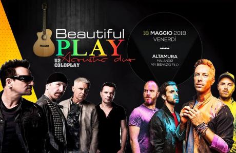 Beautiful Play U2 & Coldplay Acoustic Duo live Malandrì Altamura