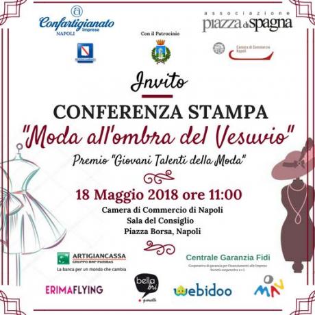 Conferenza stampa della 17° edizione di Moda all’Ombra del Vesuvio