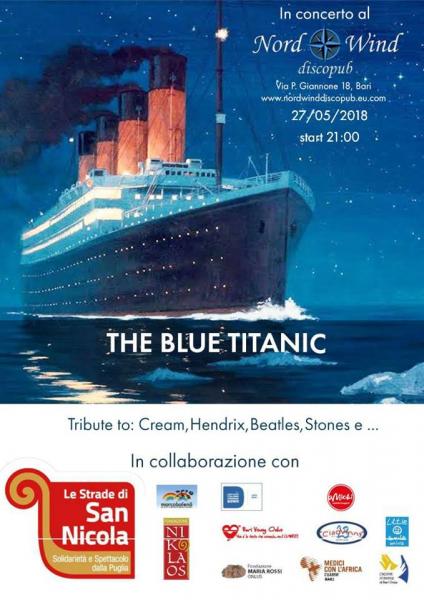 The Blue Titanic in concerto al Nordwind discopub