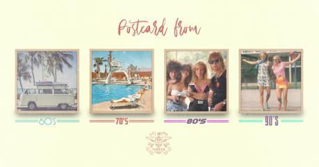 Postcards from the '60s to the '90s