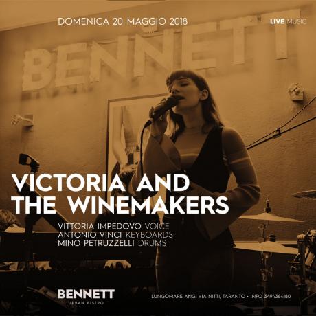 Victoria and the Winemakers live al Bennett