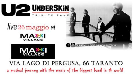 Underskin: U2 Tribute Band in concerto
