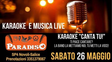 CANTA TU! Il sabato Live & Karaoke