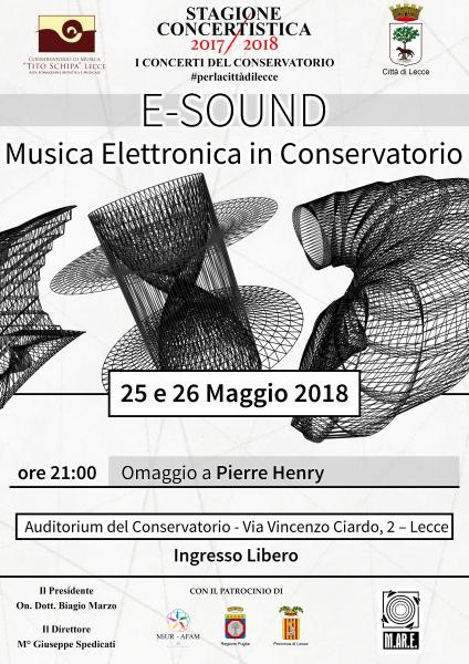 E-SOUND Musica Elettronica in Conservatorio