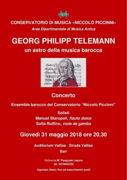 G. P. Telemann, un astro della musica barocca