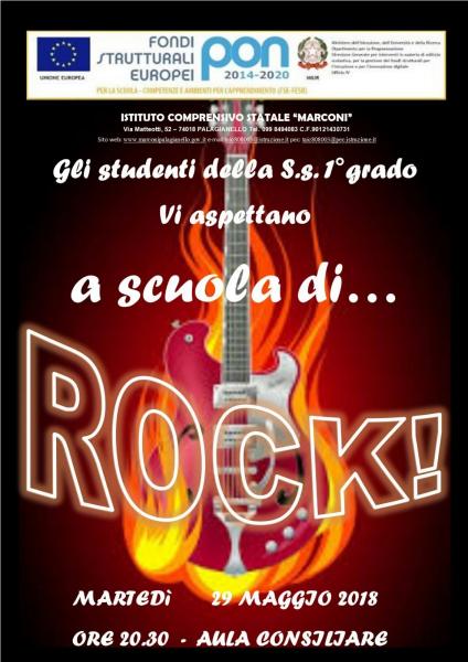 School of Rock I.C Marconi Palagianello