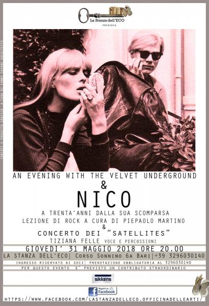 An evening with the Velvet Underground & NICO