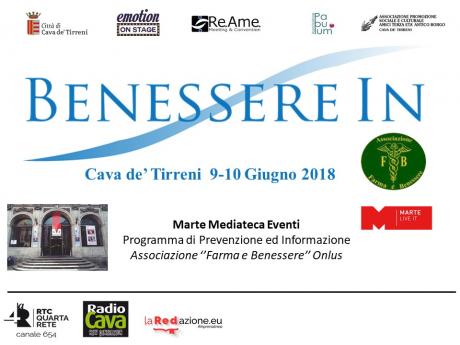 EXPO "BENESSERE IN" 2018: 9 -10 Giugno 2018