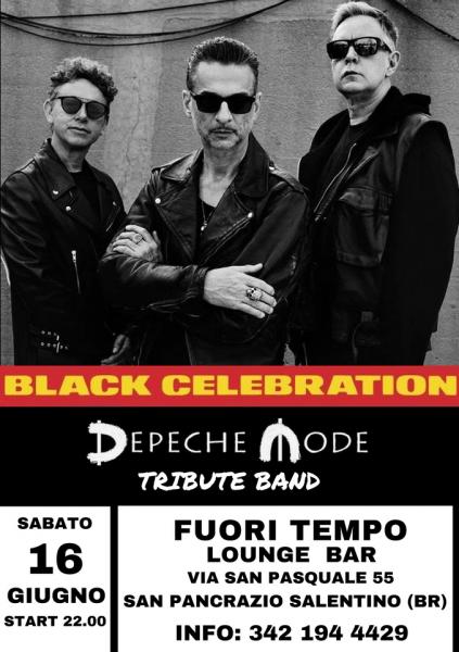 Black Celebration - Depeche Mode Tribute live al Fuoritempo