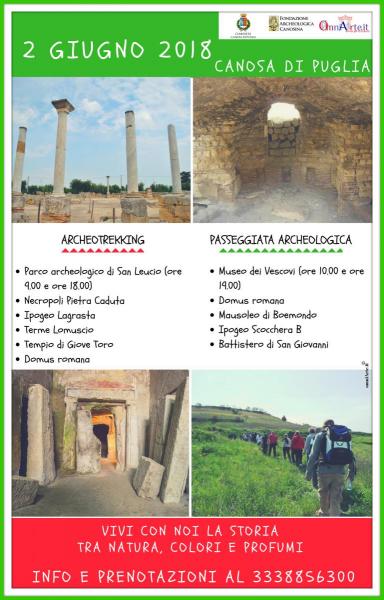 Storie di cavalieri, principi, tesori millenari tra distese verdi e residenze pregiate: il 2 Giugno a Canosa di Puglia