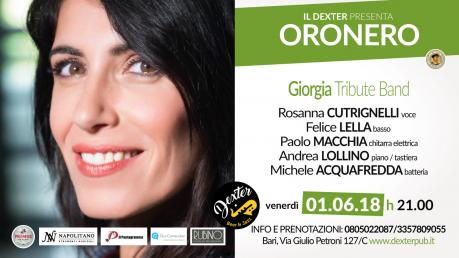 ORO NERO, Giorgia Tribute Band