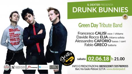 Il DEXTER presenta: DRUNK BUNNIES, Green Day Tribute Band