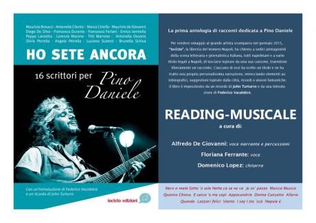 Il DEXTER presenta: HO SETE ANCORA. Recital musicale su Pino Daniele