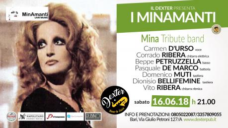 IL DEXTER presenta I MinAmanti - Mina Tribute