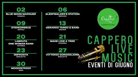 Cappero Live Music | Eventi di Giugno