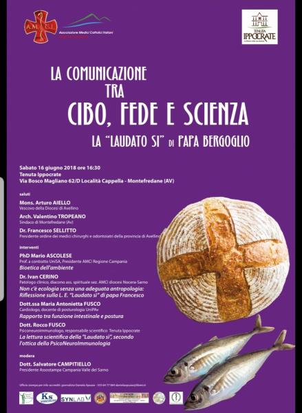La comunicazione tra cibo, fede e scienza.  Dall’enciclica Laudato Si’ di Papa Francesco