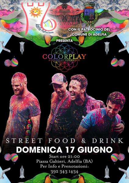 Colorplay a Coldplay experience live Piazza Galtieri Adelfia