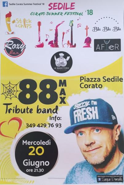 Sedile Corato Summer Festival ' 18 - 88max tribute band