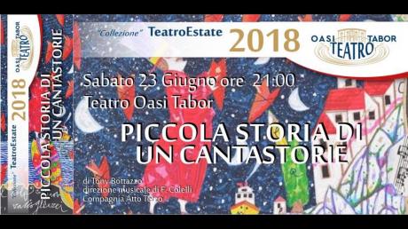 Piccola Storia di un Cantastorie per Oasi Tabor Teatro