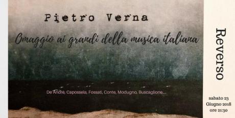 Pietro Verna - Omaggio ai grandi cantautori italiani