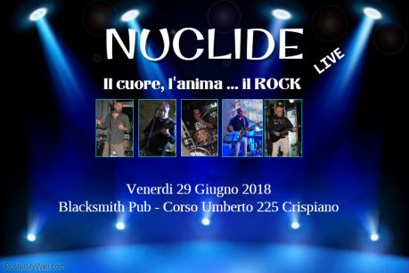 Nuclide - Concerto rock musica inedita @Blacksmith Pub