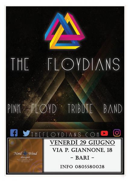Pink Floyd Night con The Floydians  al Nordwind  di Bari