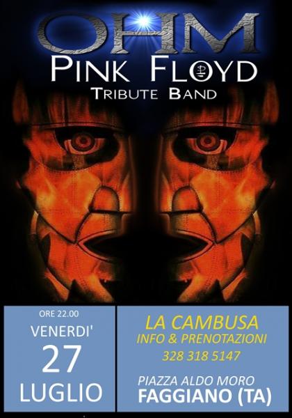 OHM PINK FLOYD LIVE - LA CAMBUSA - FAGGIANO (TA)