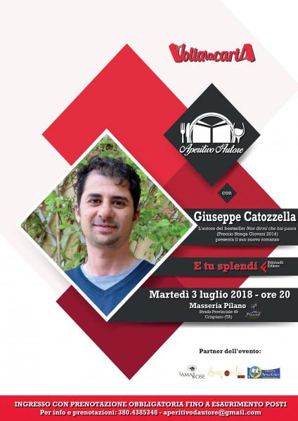 Aperitivo d'Autore con Giuseppe Catozzella